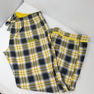 Oregon Ducks Pajama Pants Satin Accents Sz. LG.